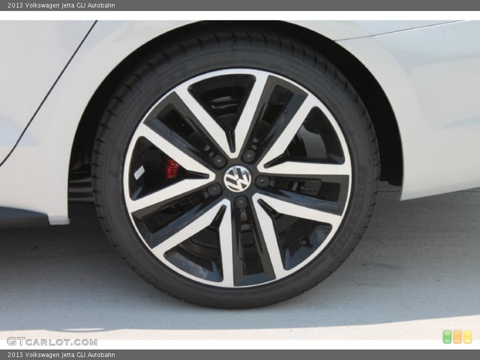2013 Volkswagen Jetta GLI Autobahn Wheel and Tire Photo #83041085