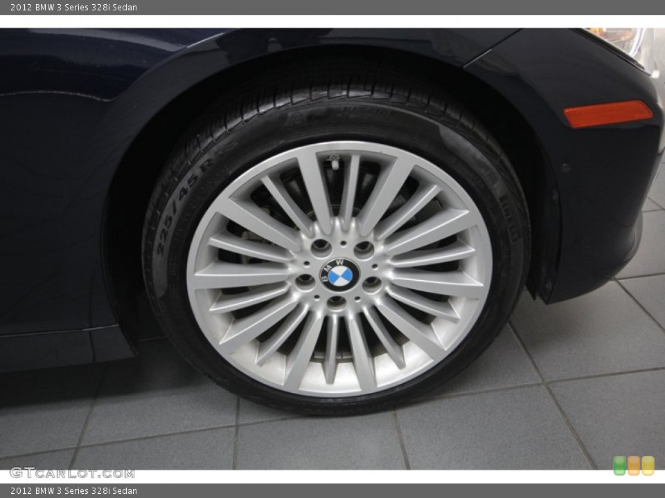 2012 BMW 3 Series 328i Sedan Wheel and Tire Photo #83045498
