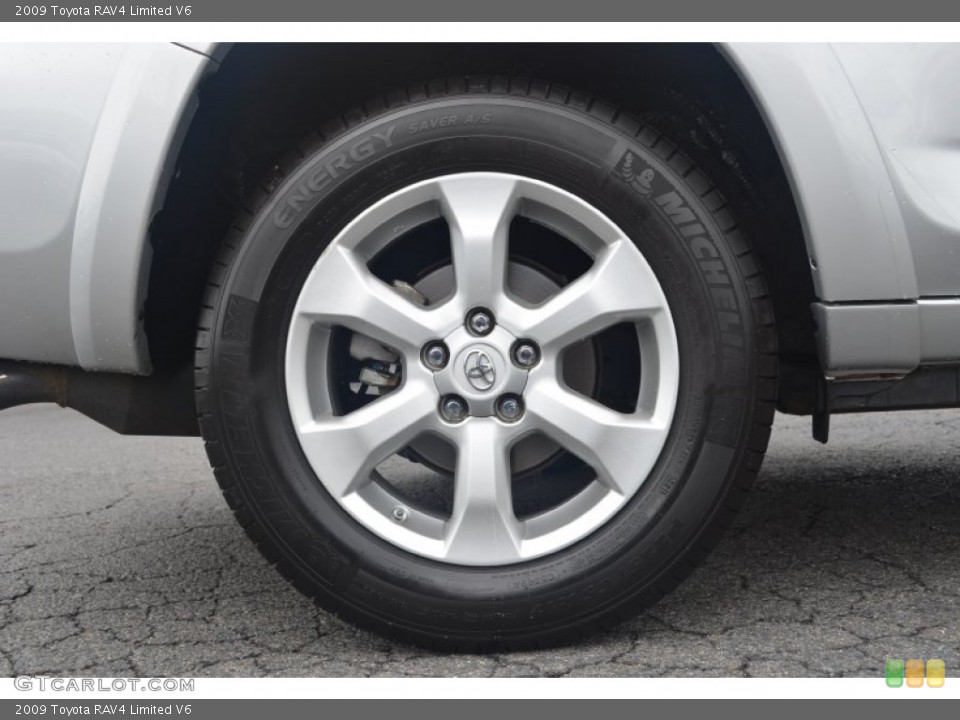 2009 Toyota RAV4 Limited V6 Wheel and Tire Photo #83047738