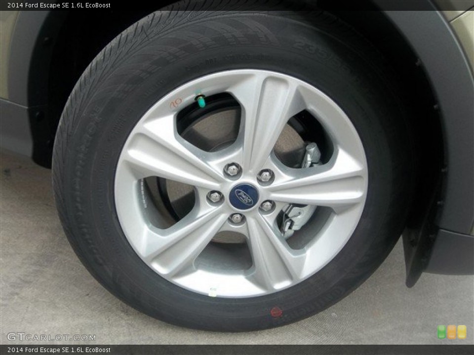 2014 Ford Escape SE 1.6L EcoBoost Wheel and Tire Photo #83049068
