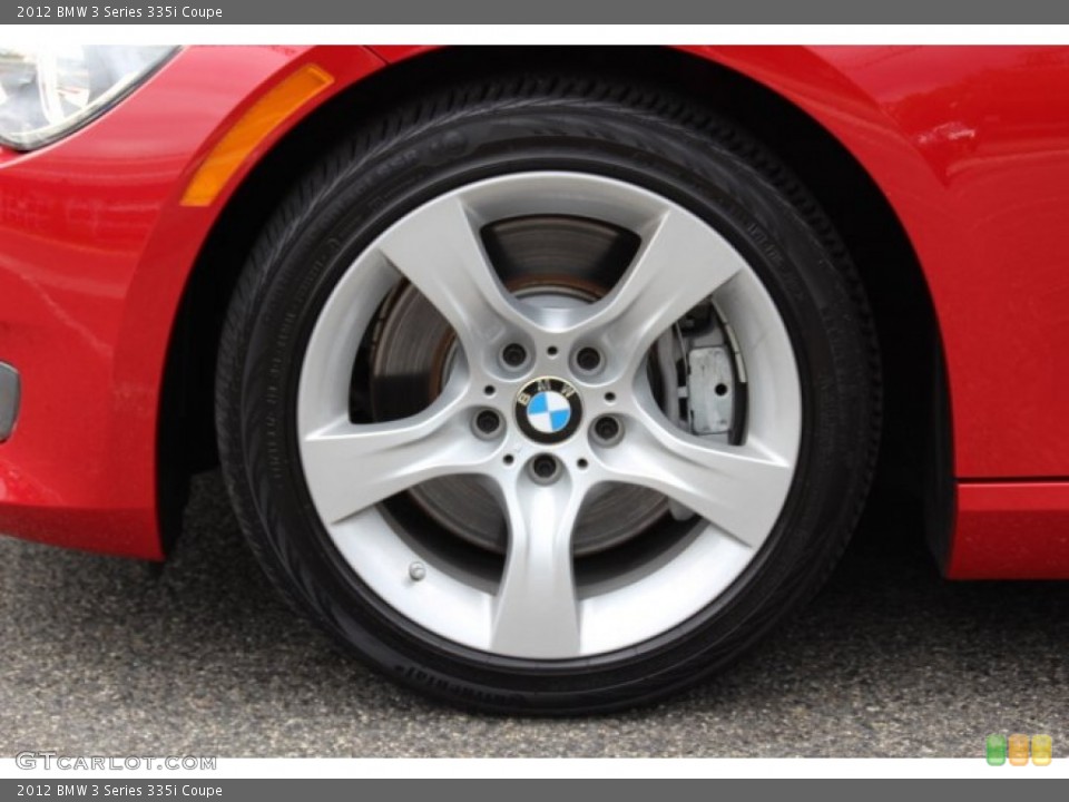 2012 BMW 3 Series 335i Coupe Wheel and Tire Photo #83061847