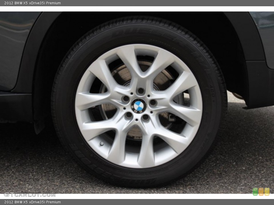 2012 BMW X5 xDrive35i Premium Wheel and Tire Photo #83065203
