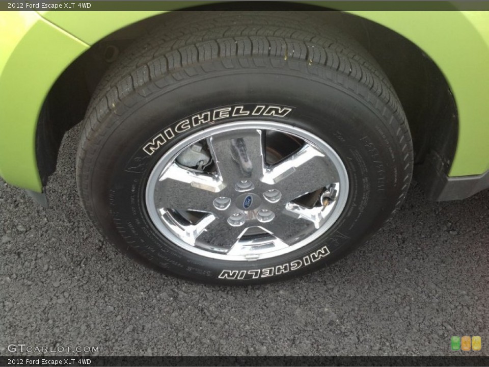 2012 Ford Escape XLT 4WD Wheel and Tire Photo #83065636