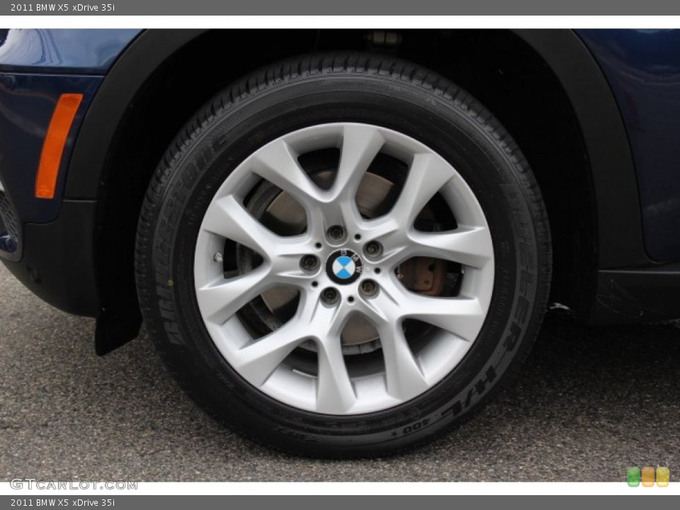 2011 BMW X5 xDrive 35i Wheel and Tire Photo #83066319