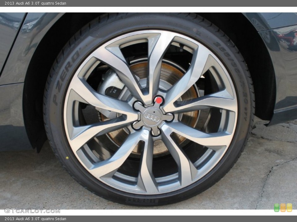 2013 Audi A6 3.0T quattro Sedan Wheel and Tire Photo #83069058