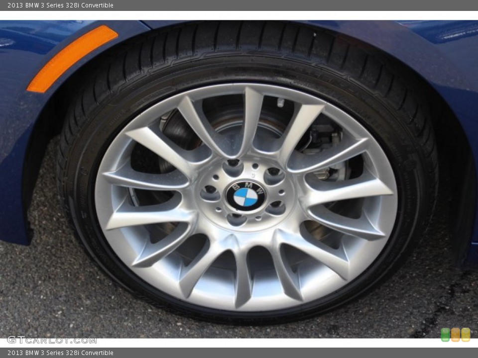 2013 BMW 3 Series 328i Convertible Wheel and Tire Photo #83073578