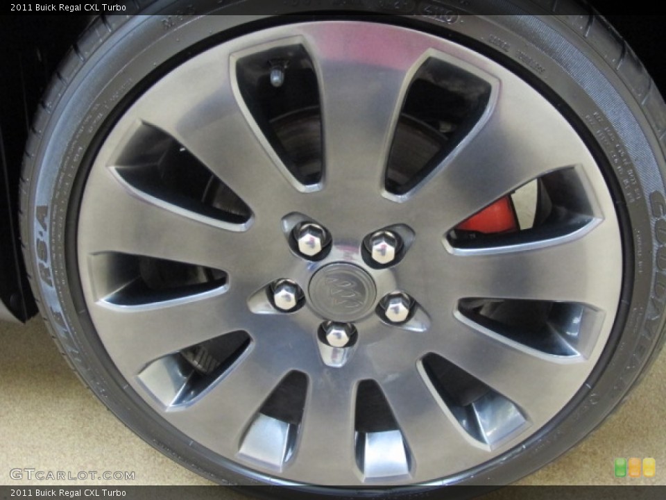 2011 Buick Regal CXL Turbo Wheel and Tire Photo #83077377