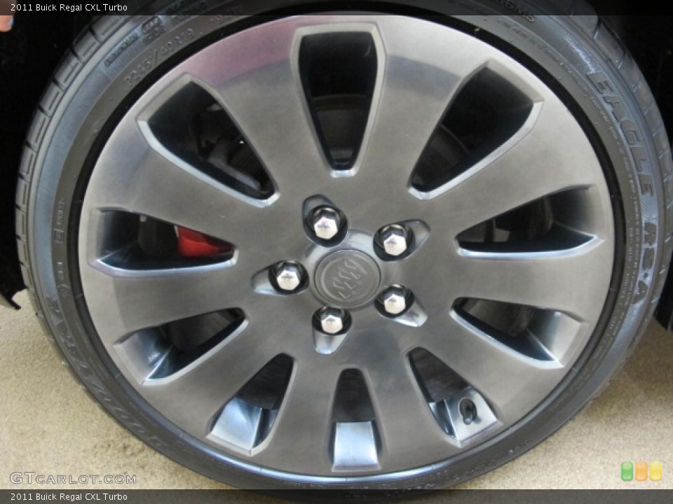 2011 Buick Regal CXL Turbo Wheel and Tire Photo #83077399