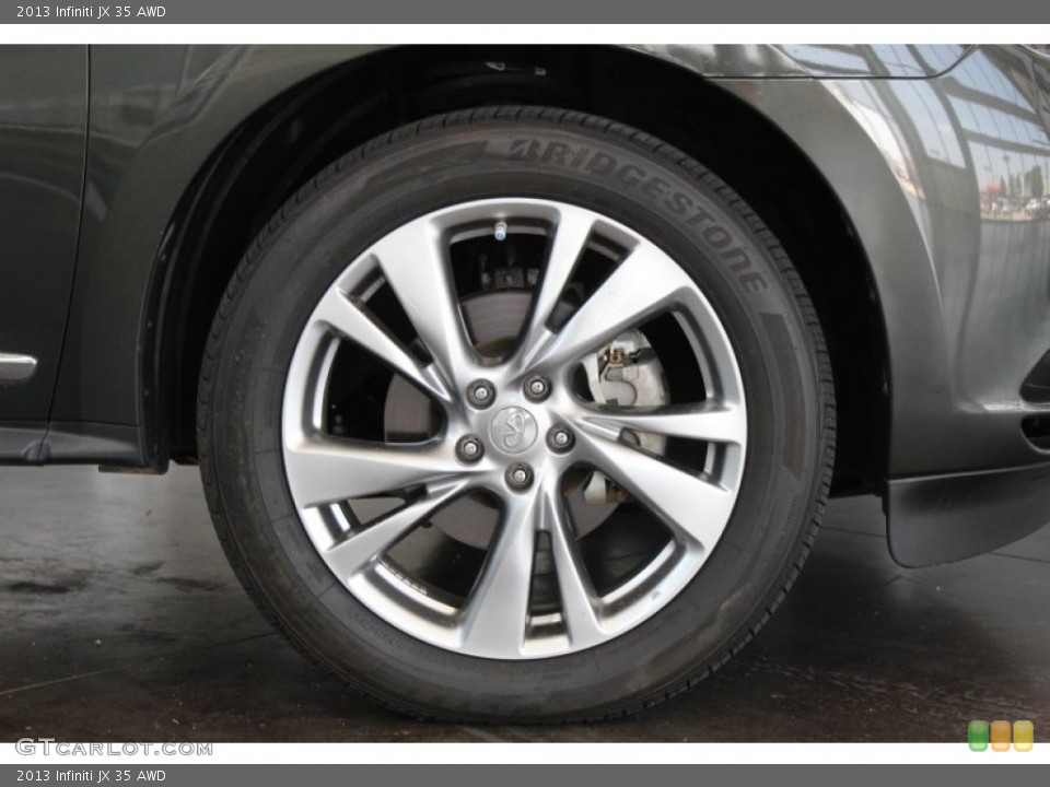 2013 Infiniti JX 35 AWD Wheel and Tire Photo #83092533
