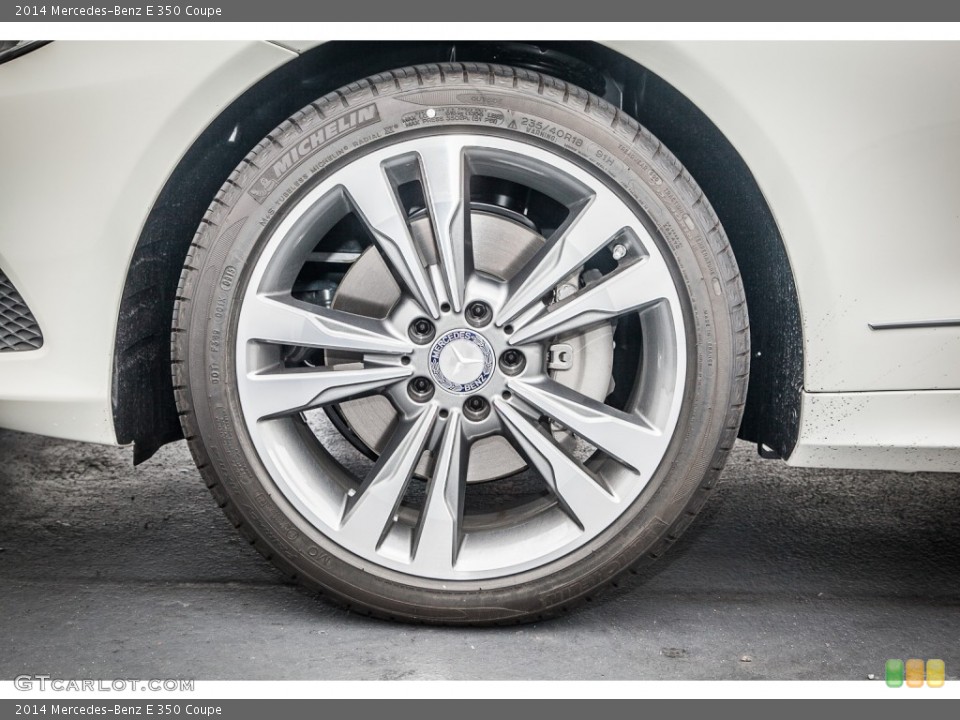 2014 Mercedes-Benz E 350 Coupe Wheel and Tire Photo #83094995