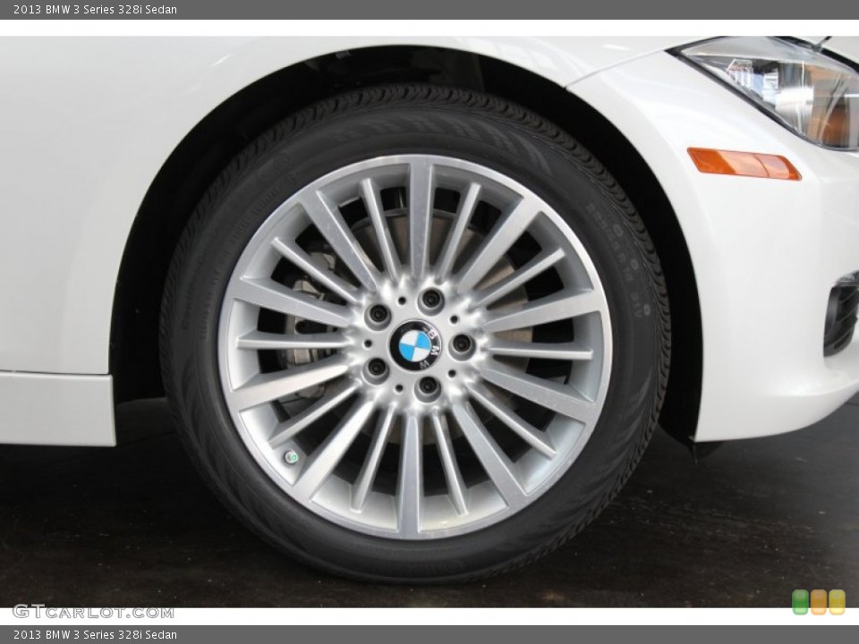 2013 BMW 3 Series 328i Sedan Wheel and Tire Photo #83096904