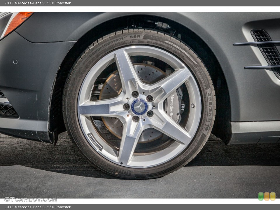 2013 Mercedes-Benz SL 550 Roadster Wheel and Tire Photo #83100023