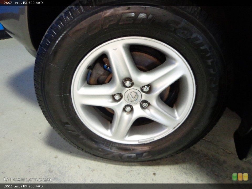 2002 Lexus RX 300 AWD Wheel and Tire Photo #83104343