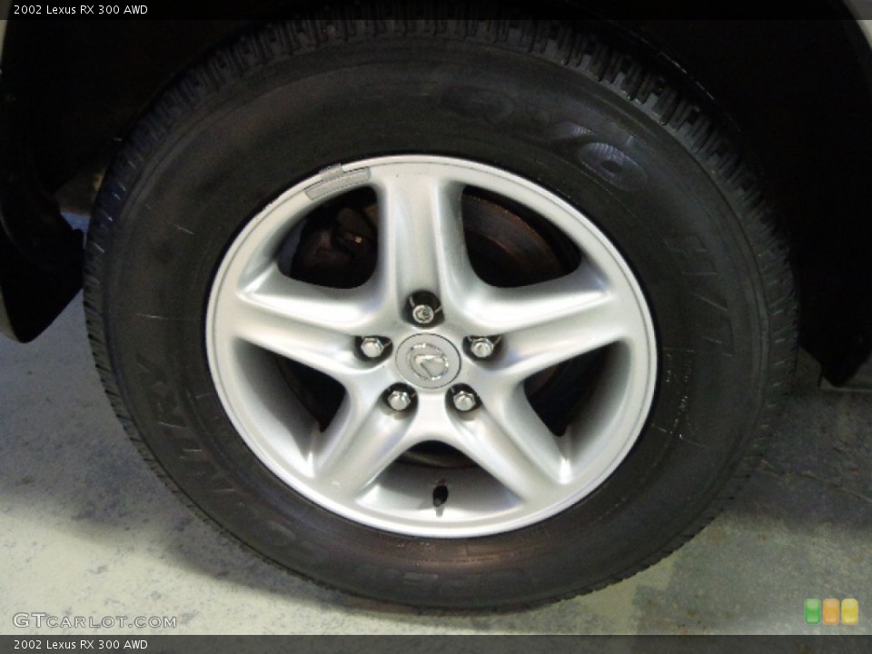 2002 Lexus RX 300 AWD Wheel and Tire Photo #83104574