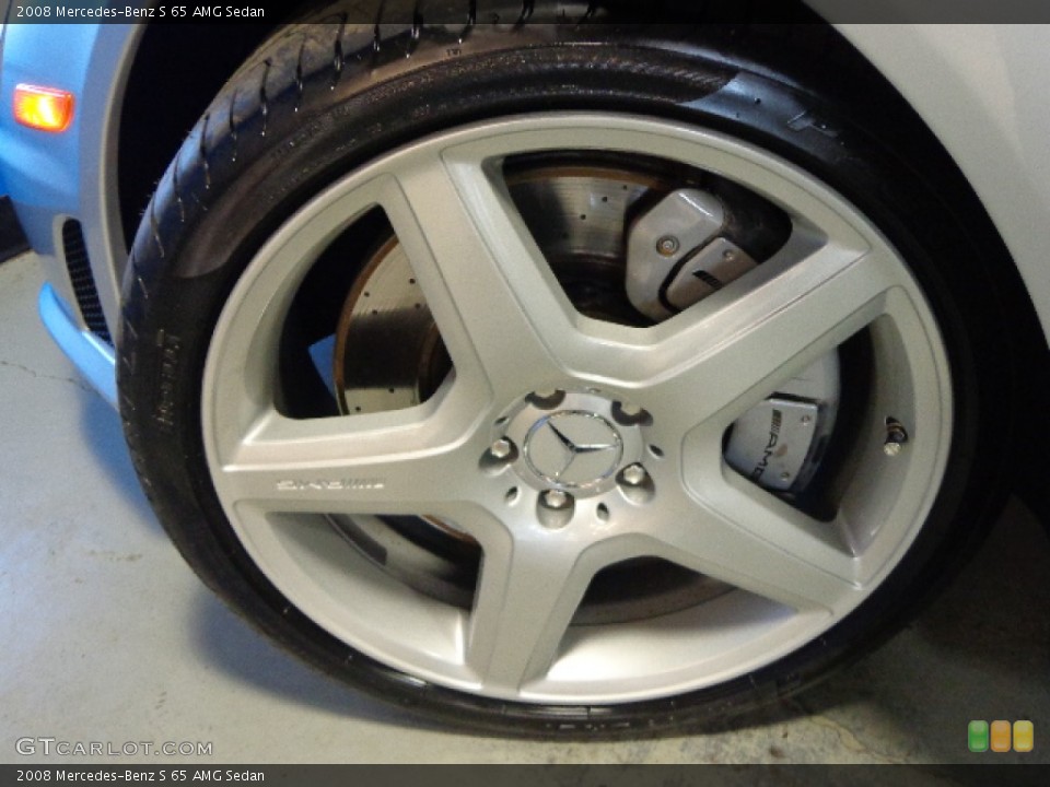 2008 Mercedes-Benz S 65 AMG Sedan Wheel and Tire Photo #83106437