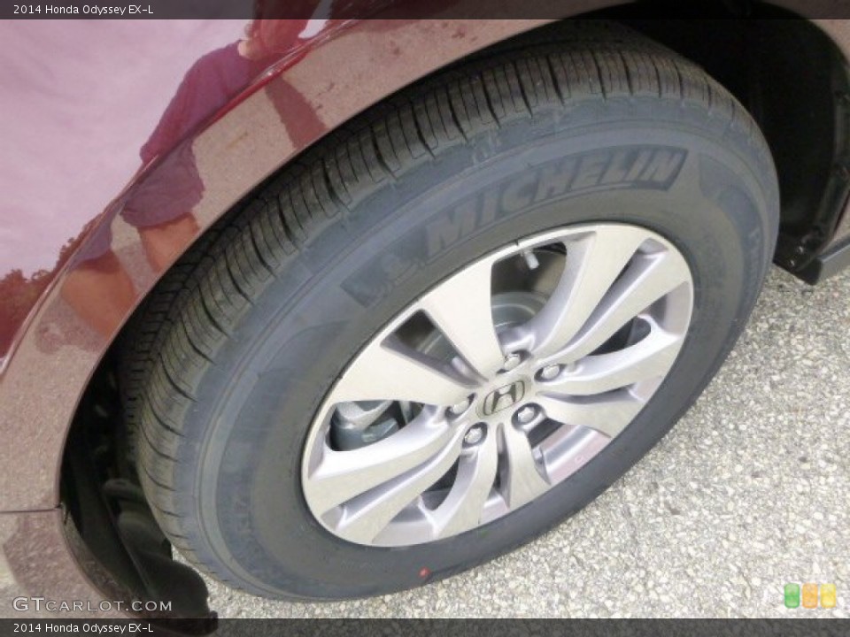 2014 Honda Odyssey EX-L Wheel and Tire Photo #83107410