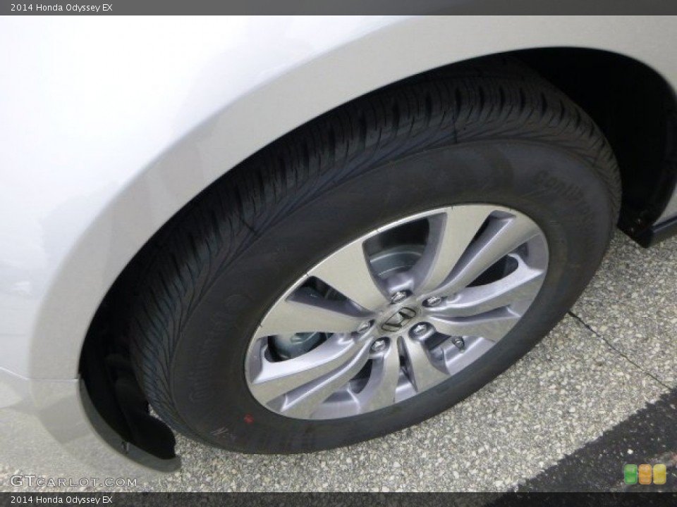 2014 Honda Odyssey EX Wheel and Tire Photo #83108103