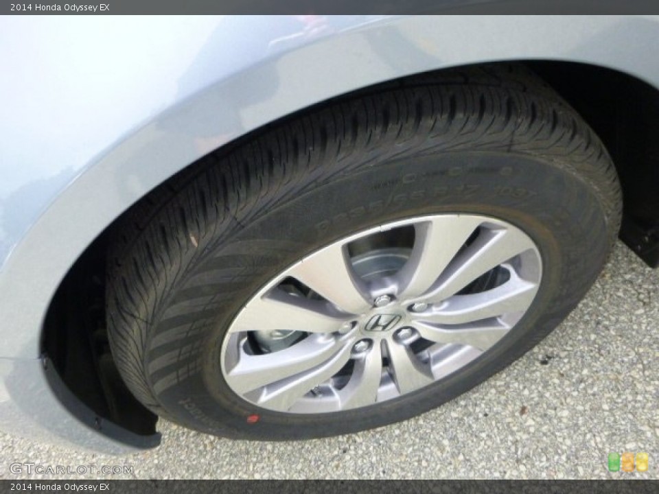 2014 Honda Odyssey EX Wheel and Tire Photo #83108730