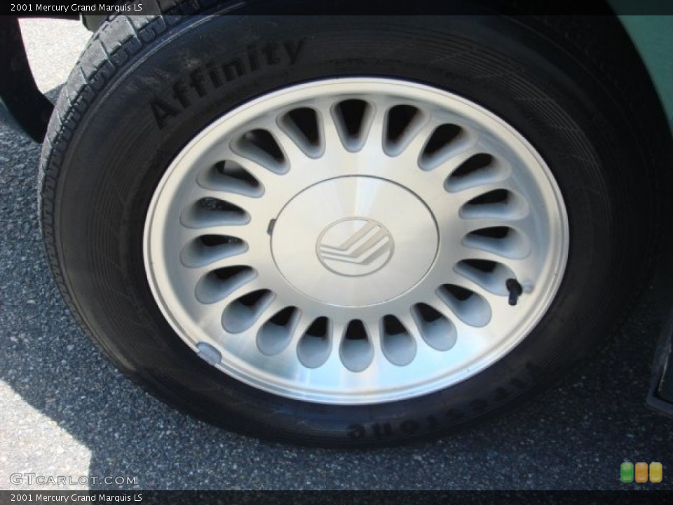 2001 Mercury Grand Marquis LS Wheel and Tire Photo #83111908