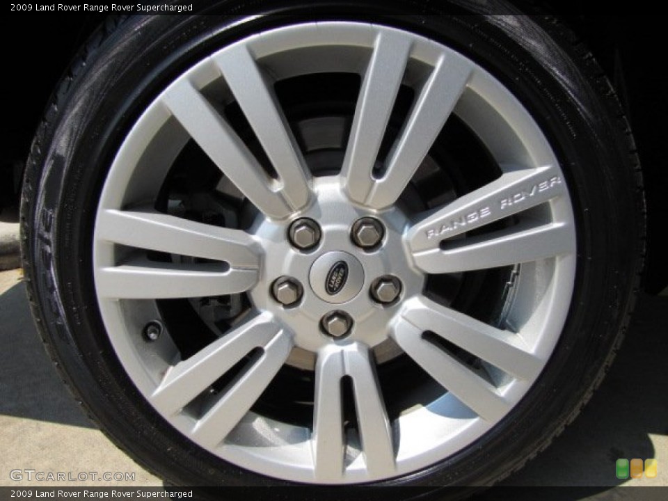2009 Land Rover Range Rover Supercharged Wheel and Tire Photo #83123684