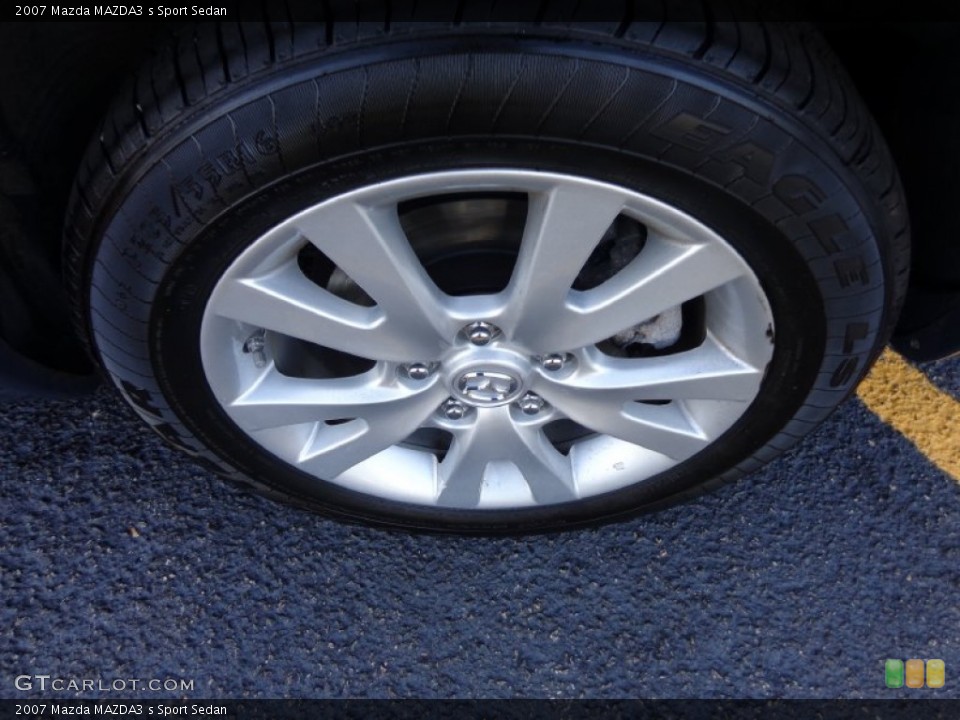 2007 Mazda MAZDA3 s Sport Sedan Wheel and Tire Photo #83130234