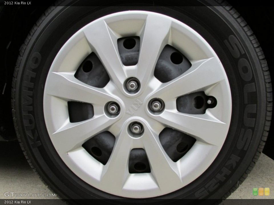 2012 Kia Rio LX Wheel and Tire Photo #83133450