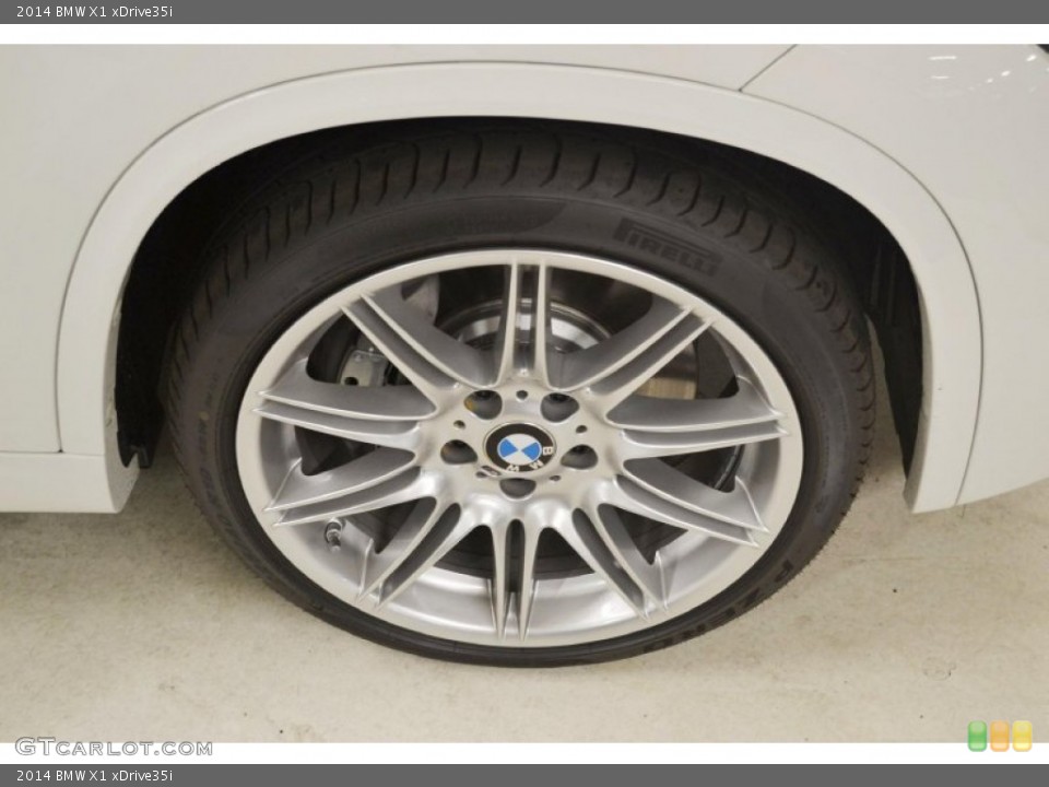 2014 BMW X1 xDrive35i Wheel and Tire Photo #83140408