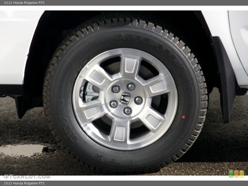 2013 Honda Ridgeline RTS Wheel and Tire Photo #83145106