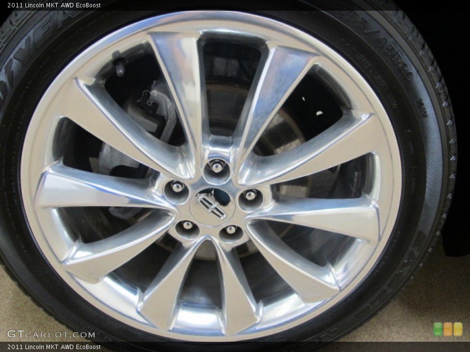 2011 Lincoln MKT AWD EcoBoost Wheel and Tire Photo #83157074