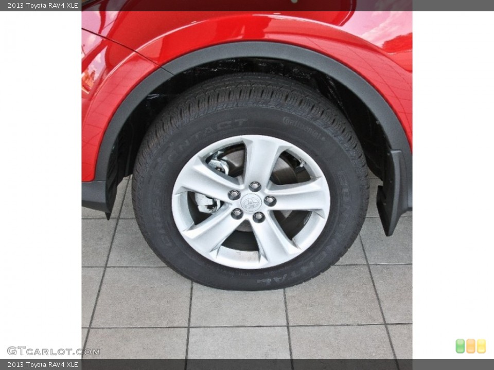 2013 Toyota RAV4 XLE Wheel and Tire Photo #83163706