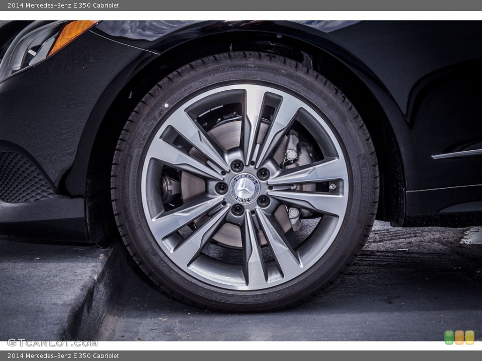 2014 Mercedes-Benz E 350 Cabriolet Wheel and Tire Photo #83167453