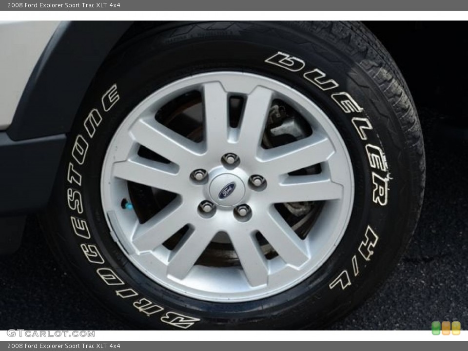 2008 Ford Explorer Sport Trac XLT 4x4 Wheel and Tire Photo #83168335