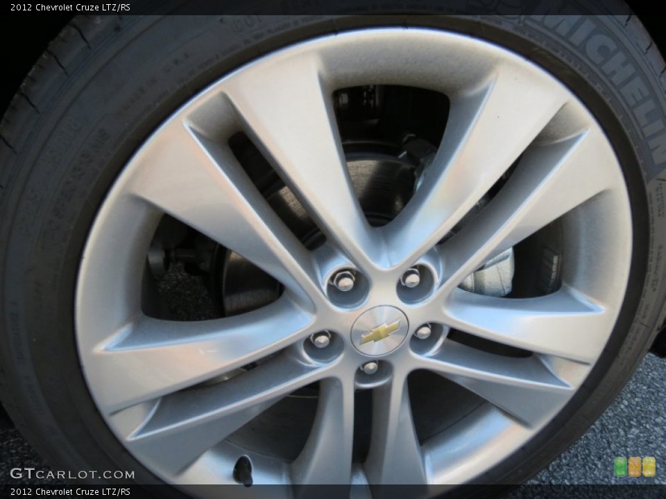2012 Chevrolet Cruze LTZ/RS Wheel and Tire Photo #83169340