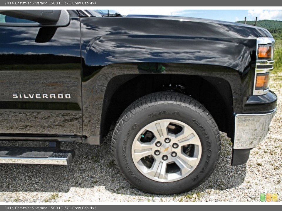 2014 Chevrolet Silverado 1500 LT Z71 Crew Cab 4x4 Wheel and Tire Photo #83175345