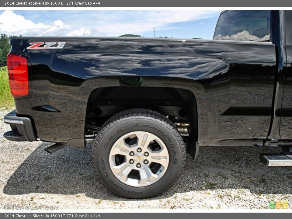 2014 Chevrolet Silverado 1500 LT Z71 Crew Cab 4x4 Wheel and Tire Photo #83175368