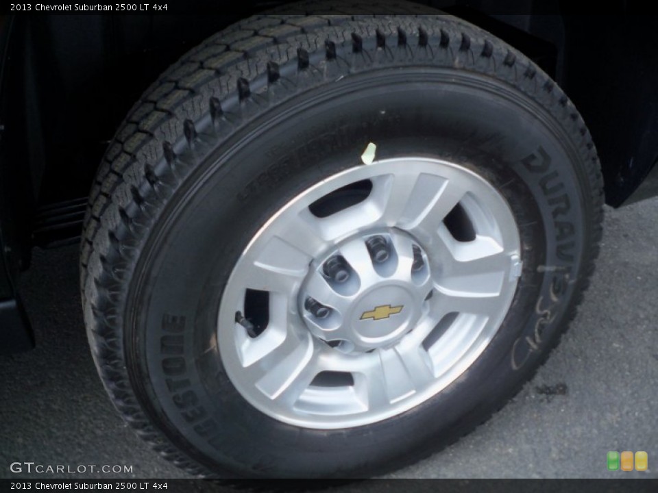 2013 Chevrolet Suburban 2500 LT 4x4 Wheel and Tire Photo #83195115