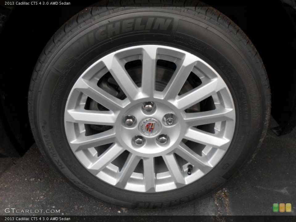 2013 Cadillac CTS 4 3.0 AWD Sedan Wheel and Tire Photo #83198452