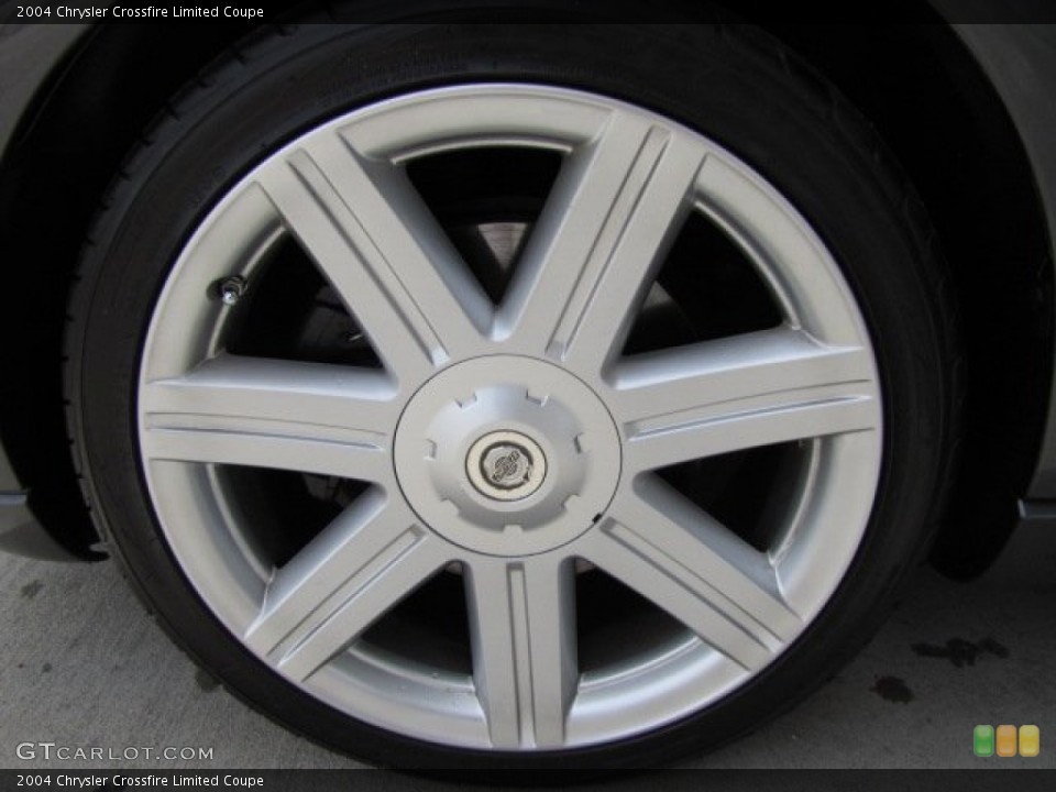 2004 Chrysler Crossfire Limited Coupe Wheel and Tire Photo #83198514