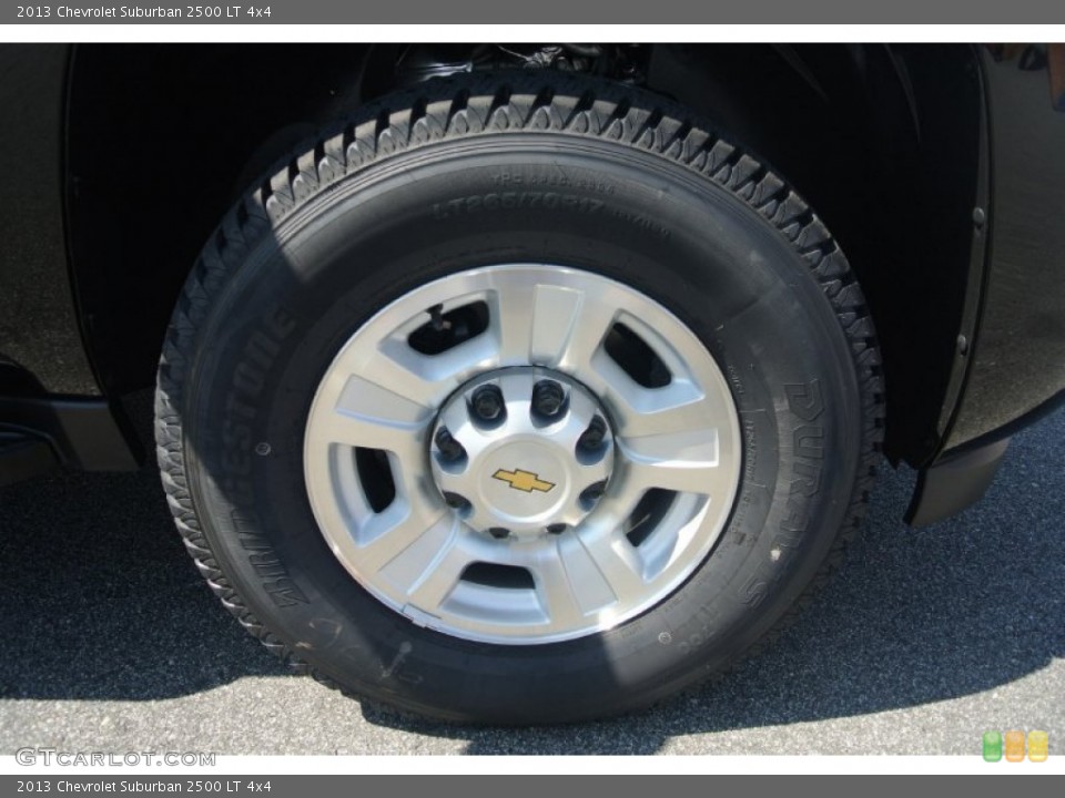 2013 Chevrolet Suburban 2500 LT 4x4 Wheel and Tire Photo #83203959