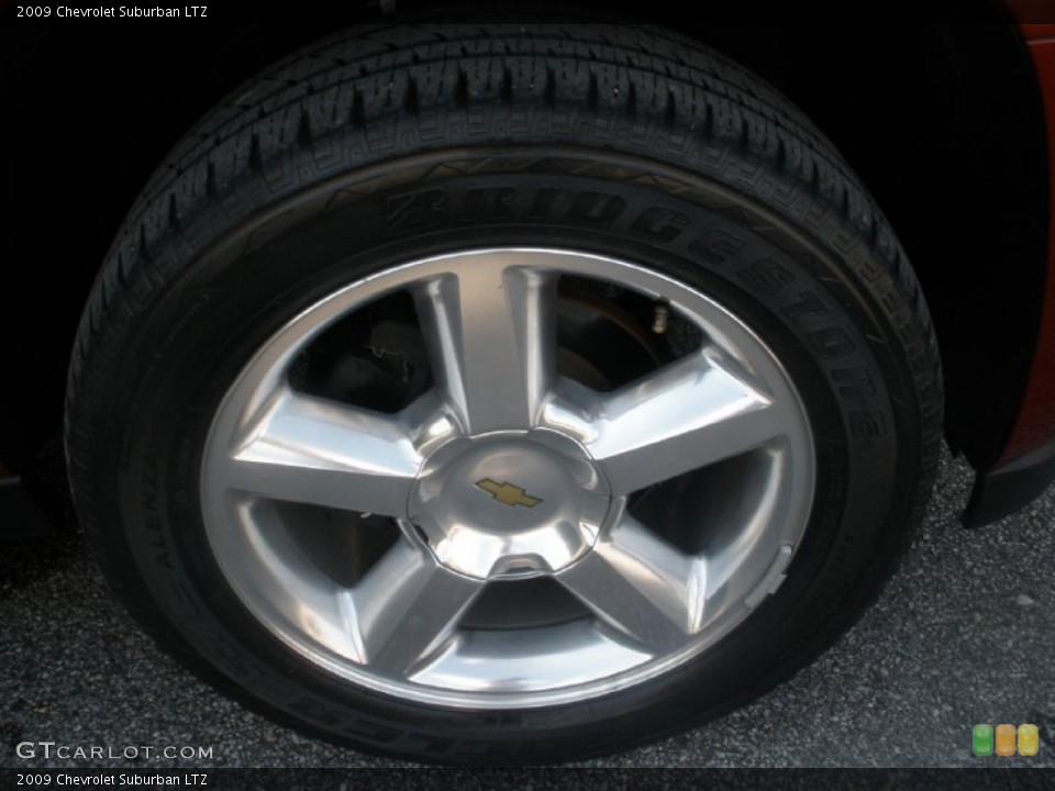 2009 Chevrolet Suburban LTZ Wheel and Tire Photo #83208092