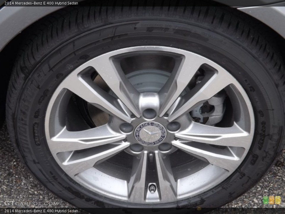 2014 Mercedes-Benz E 400 Hybrid Sedan Wheel and Tire Photo #83211278
