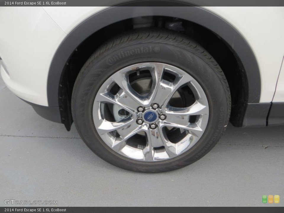 2014 Ford Escape SE 1.6L EcoBoost Wheel and Tire Photo #83220698