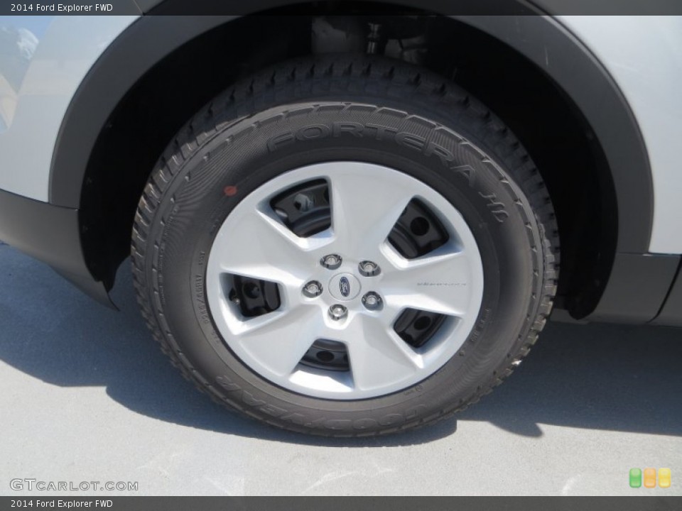 2014 Ford Explorer FWD Wheel and Tire Photo #83221510