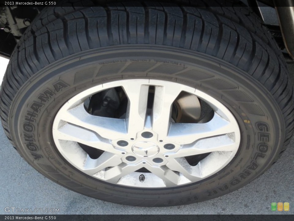 2013 Mercedes-Benz G 550 Wheel and Tire Photo #83224298