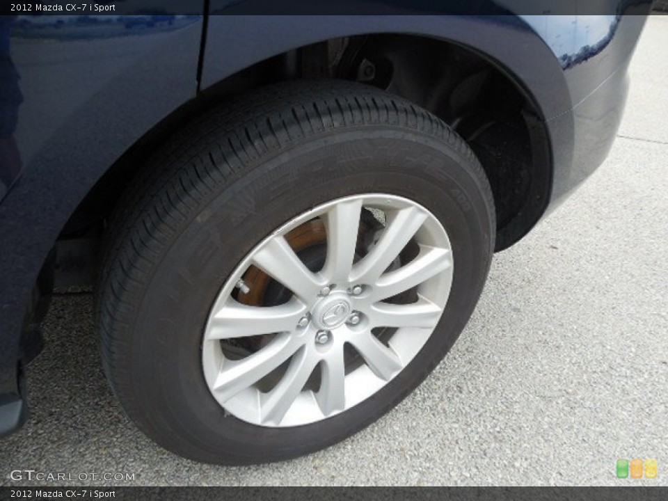 2012 Mazda CX-7 i Sport Wheel and Tire Photo #83225192