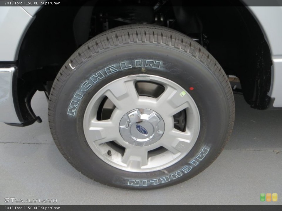 2013 Ford F150 XLT SuperCrew Wheel and Tire Photo #83230392