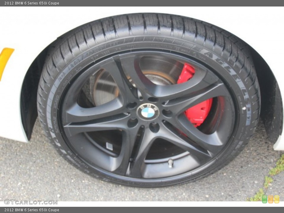 2012 BMW 6 Series 650i Coupe Wheel and Tire Photo #83230856