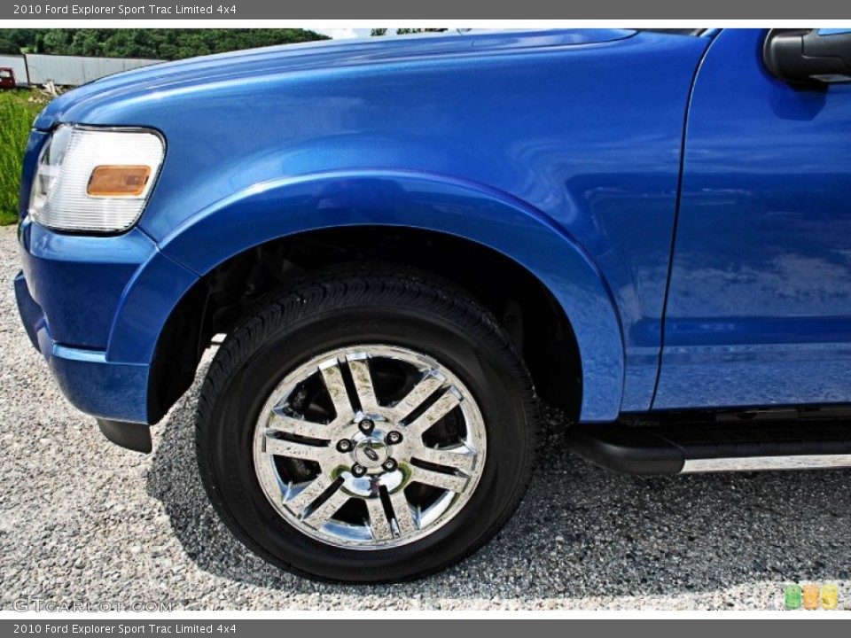 2010 Ford Explorer Sport Trac Limited 4x4 Wheel and Tire Photo #83231302