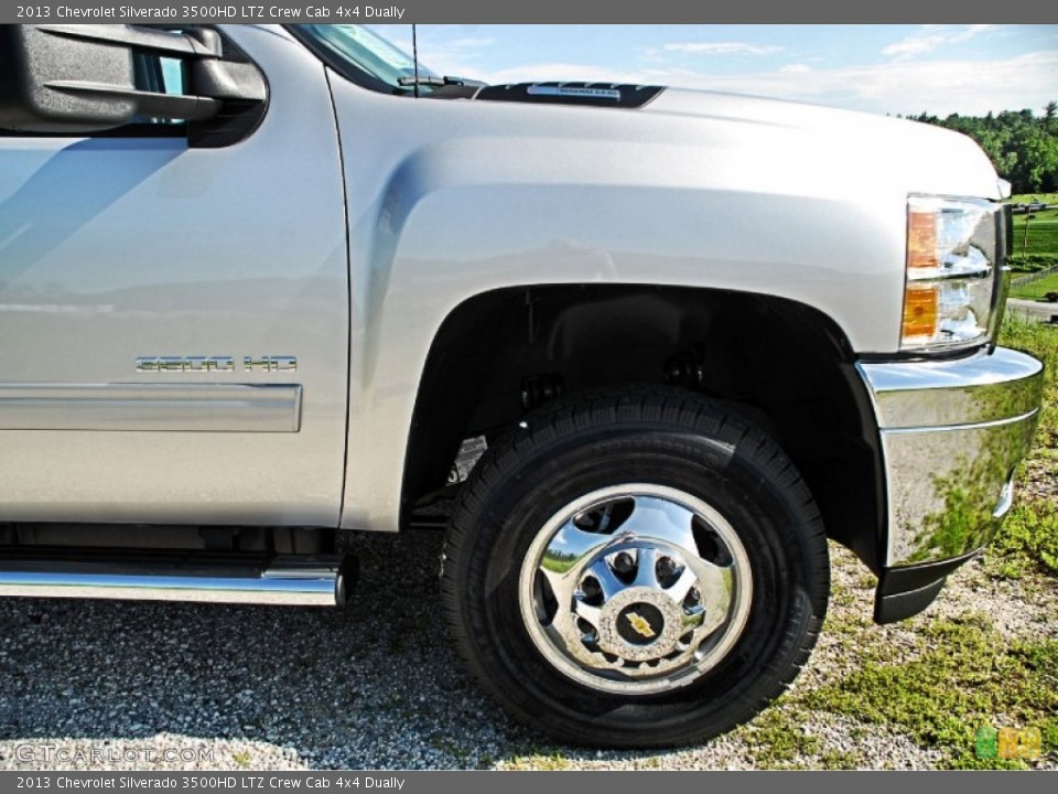 2013 Chevrolet Silverado 3500HD LTZ Crew Cab 4x4 Dually Wheel and Tire Photo #83232794