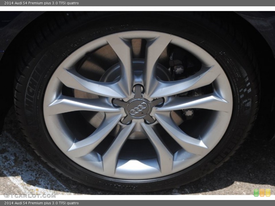 2014 Audi S4 Premium plus 3.0 TFSI quattro Wheel and Tire Photo #83246720